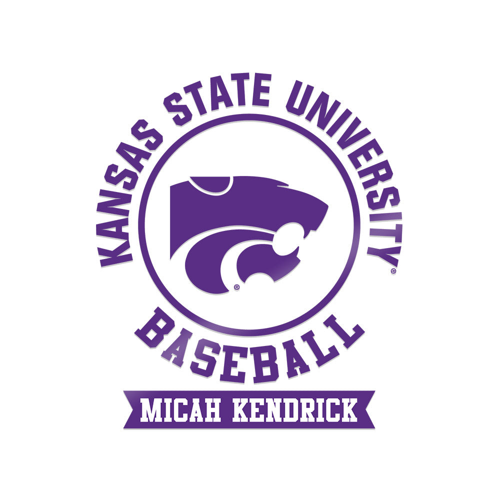 Kansas State - NCAA Baseball : Micah Kendrick - Sticker-0