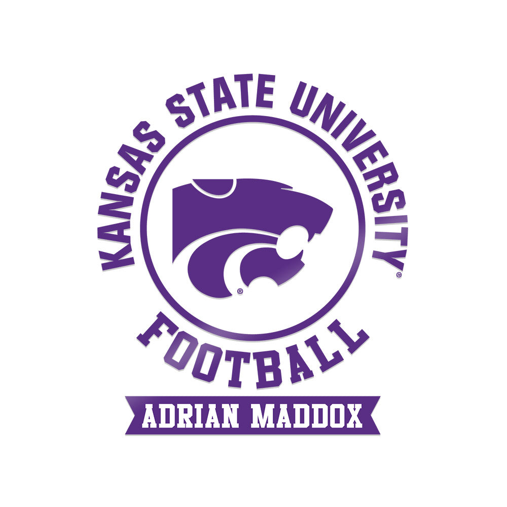 Kansas State - NCAA Football : Adrian Maddox - Sticker-0