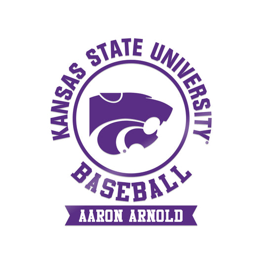Kansas State - NCAA Baseball : Aaron Arnold - Sticker-0