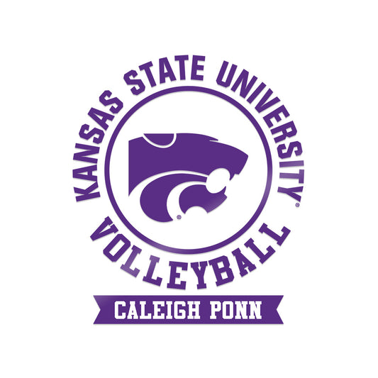 Kansas State - NCAA Women's Volleyball : Caleigh Ponn - Sticker-0