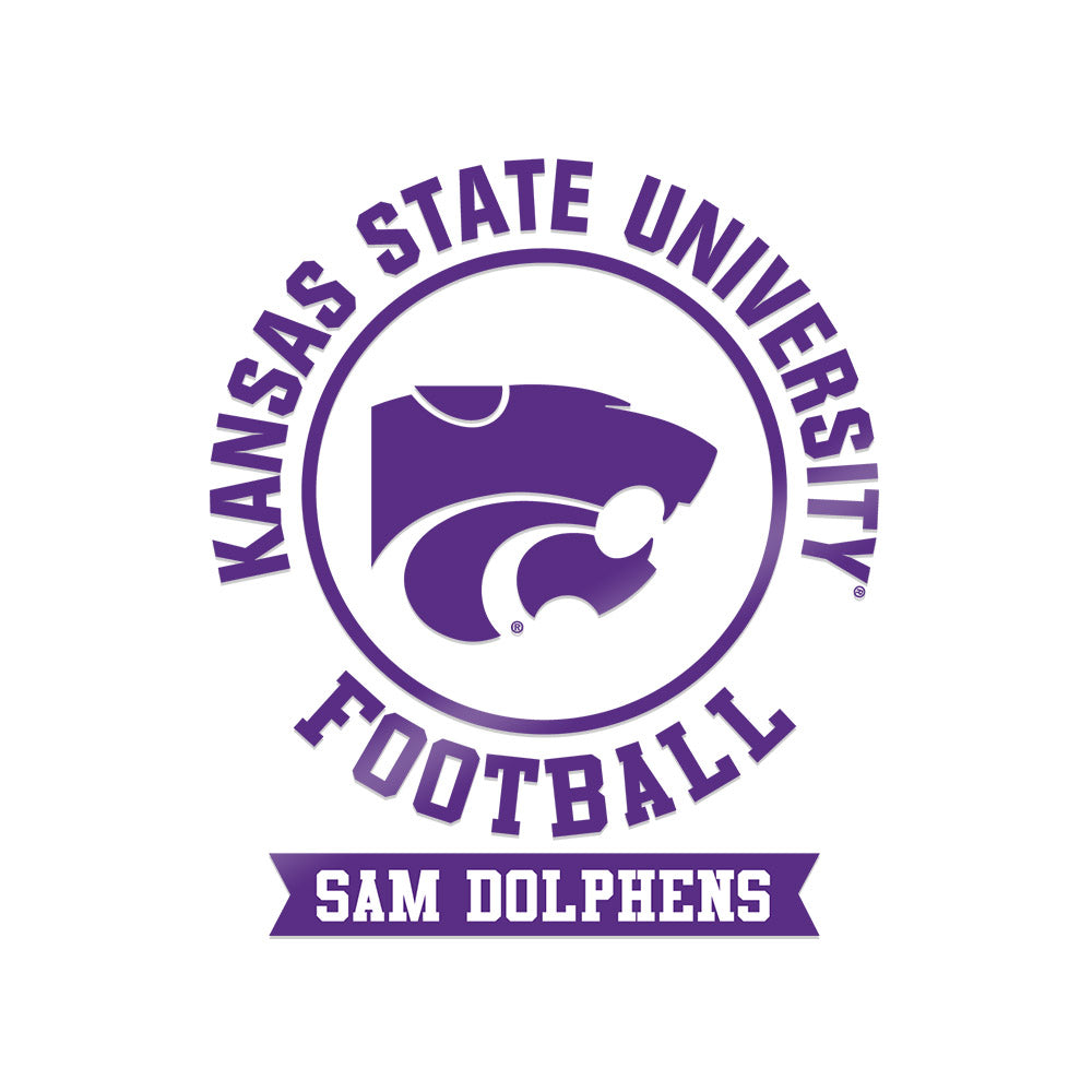 Kansas State - NCAA Football : Sam Dolphens - Sticker-0