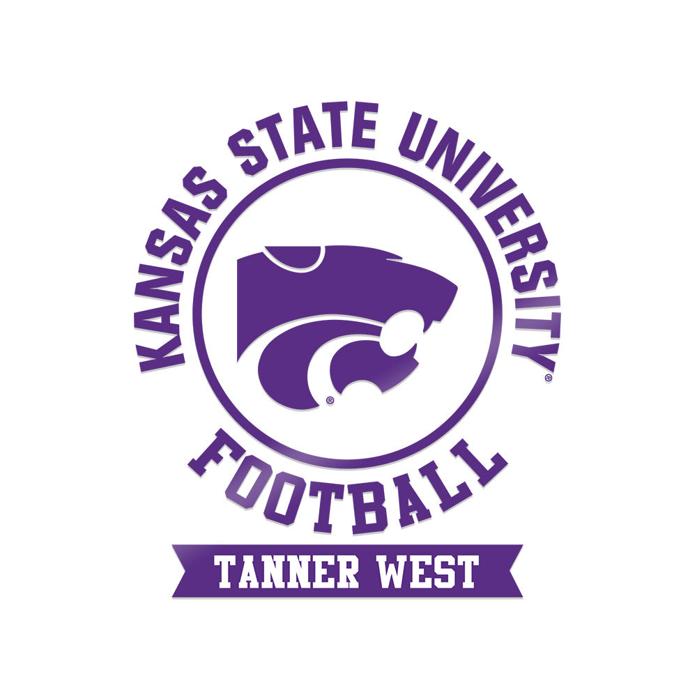 Kansas State - NCAA Football : Tanner West - Sticker-0