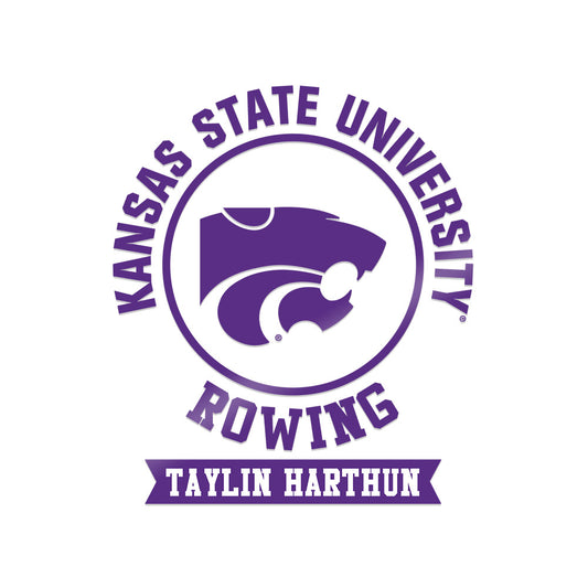 Kansas State - NCAA Women's Rowing : Taylin Harthun - Sticker-0