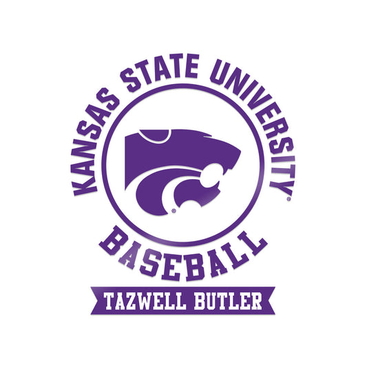Kansas State - NCAA Baseball : Tazwell Butler - Sticker-0