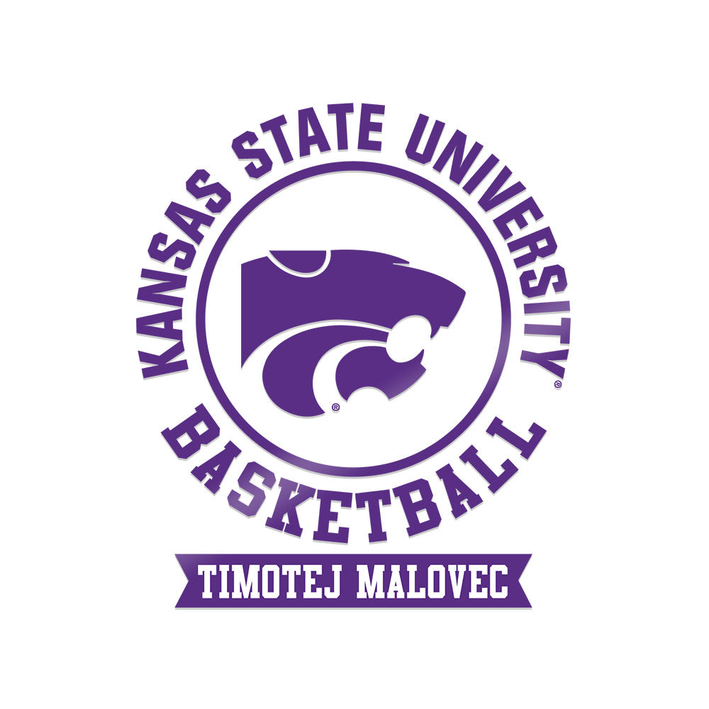Kansas State - NCAA Men's Basketball : Timotej Malovec - Sticker-0