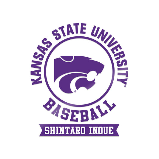 Kansas State - NCAA Baseball : Shintaro Inoue - Sticker-0