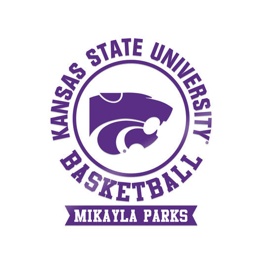 Kansas State - NCAA Women's Basketball : mikayla parks - Sticker-0