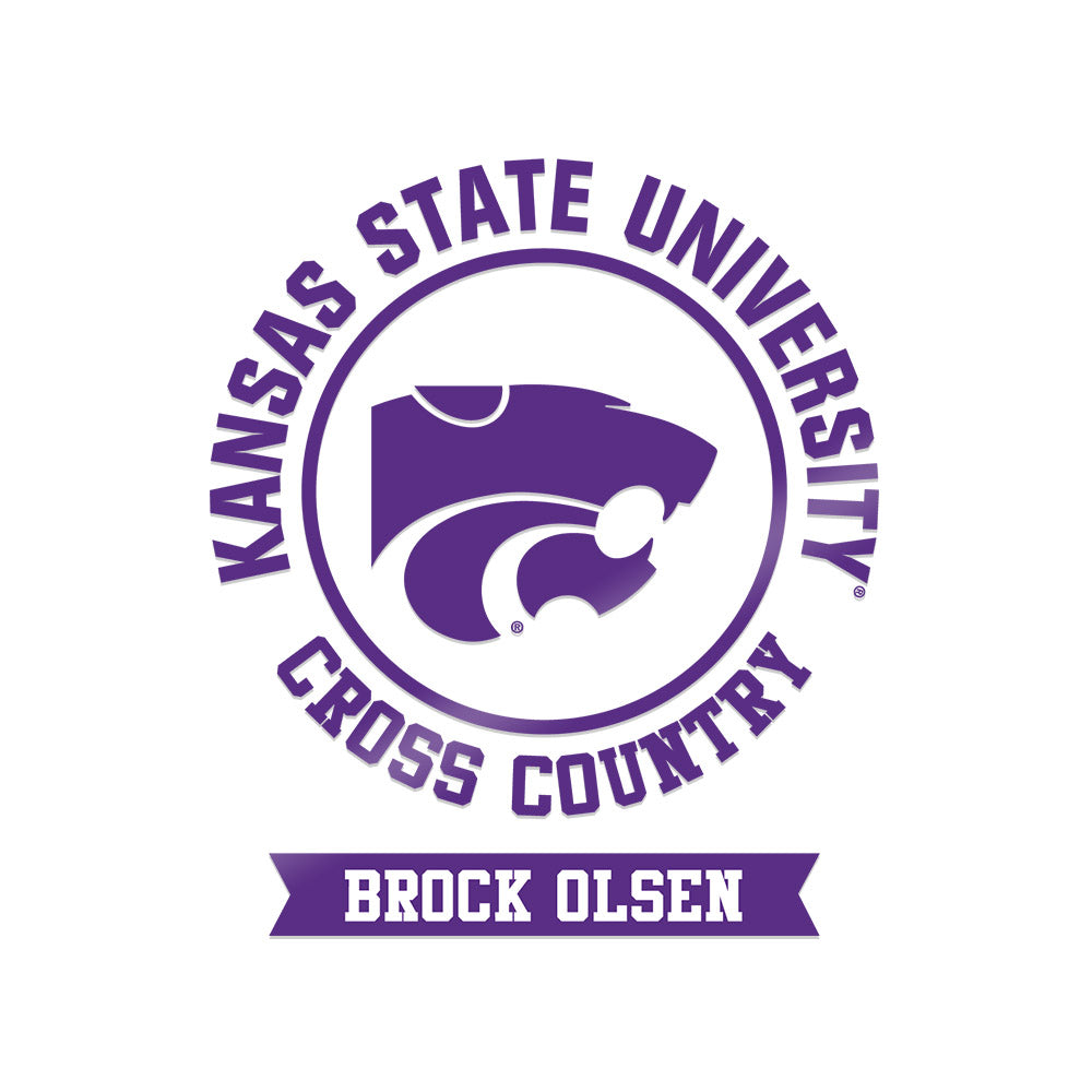 Kansas State - NCAA Men's Cross Country : Brock Olsen - Sticker-0
