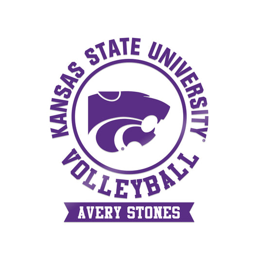 Kansas State - NCAA Women's Volleyball : Avery Stones - Sticker-0