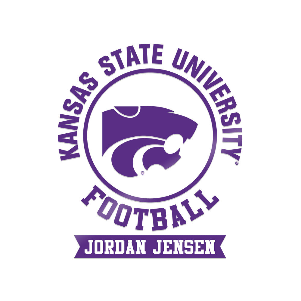 Kansas State - NCAA Football : Jordan Jensen - Sticker-0