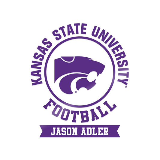 Kansas State - NCAA Football : Jason Adler - Sticker-0
