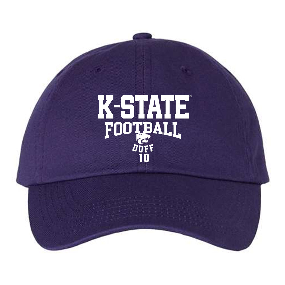 Kansas State - NCAA Football : Dillon Duff - Dad Hat-0
