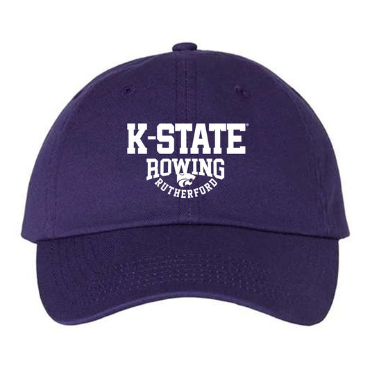 Kansas State - NCAA Women's Rowing : Alexis Rutherford - Dad Hat-0