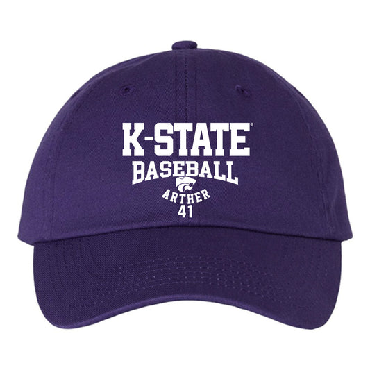 Kansas State - NCAA Baseball : Adam Arther - Classic Dad Hat