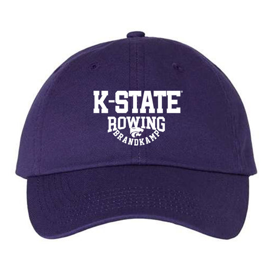Kansas State - NCAA Women's Rowing : Alexis Brandkamp - Dad Hat-0