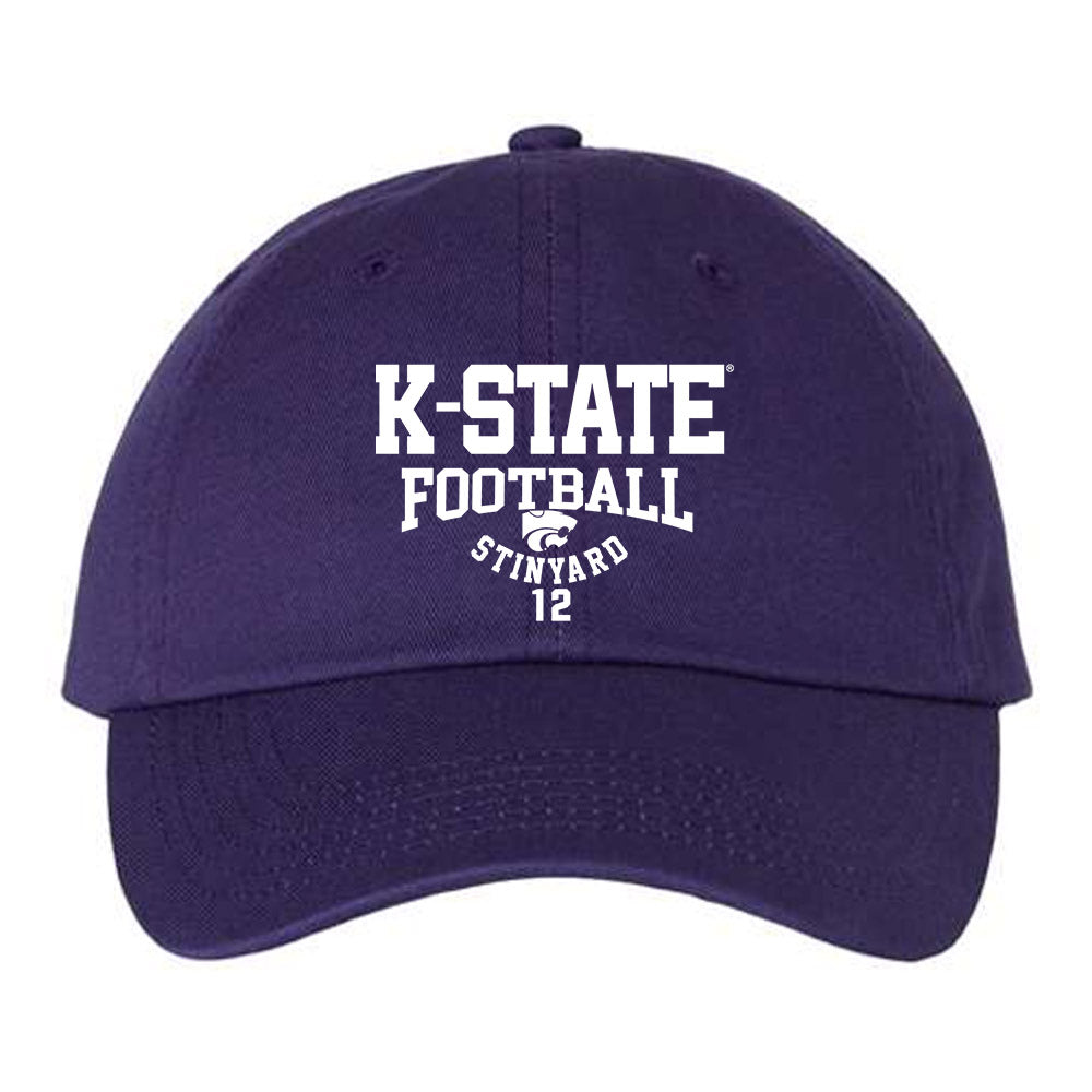 Kansas State - NCAA Football : Serious Stinyard - Dad Hat-0