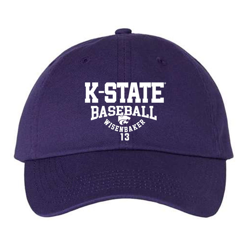 Kansas State - NCAA Baseball : Cole Wisenbaker - Classic Dad Hat