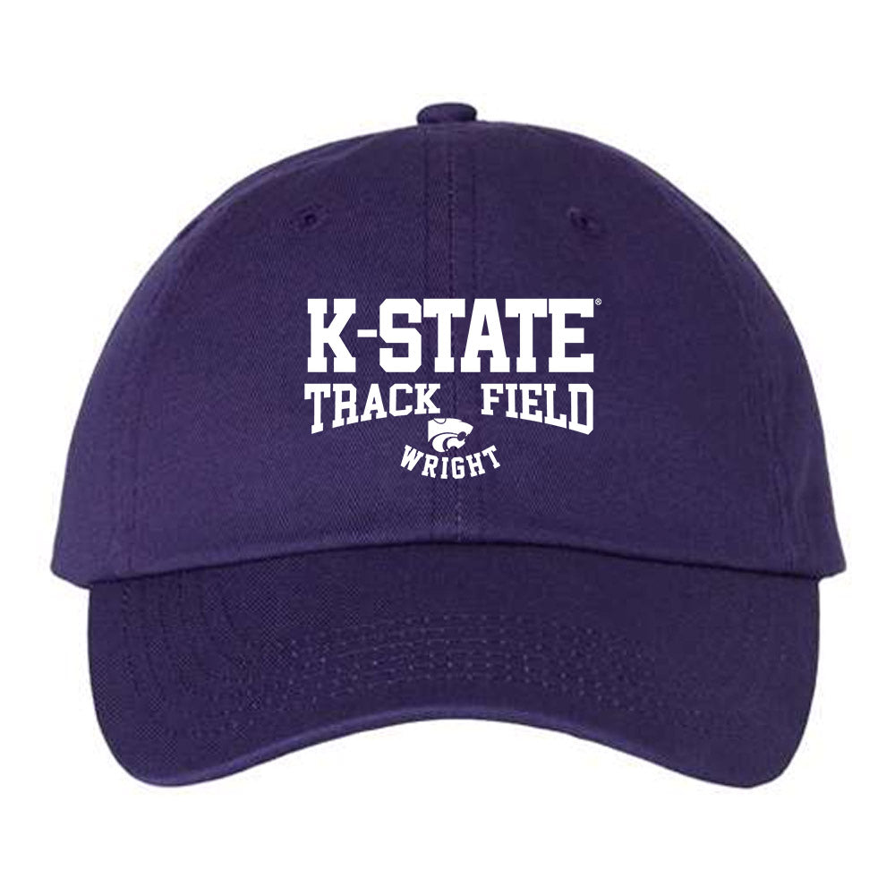 Kansas State - NCAA Women's Track & Field : Delaney Wright - Dad Hat-0