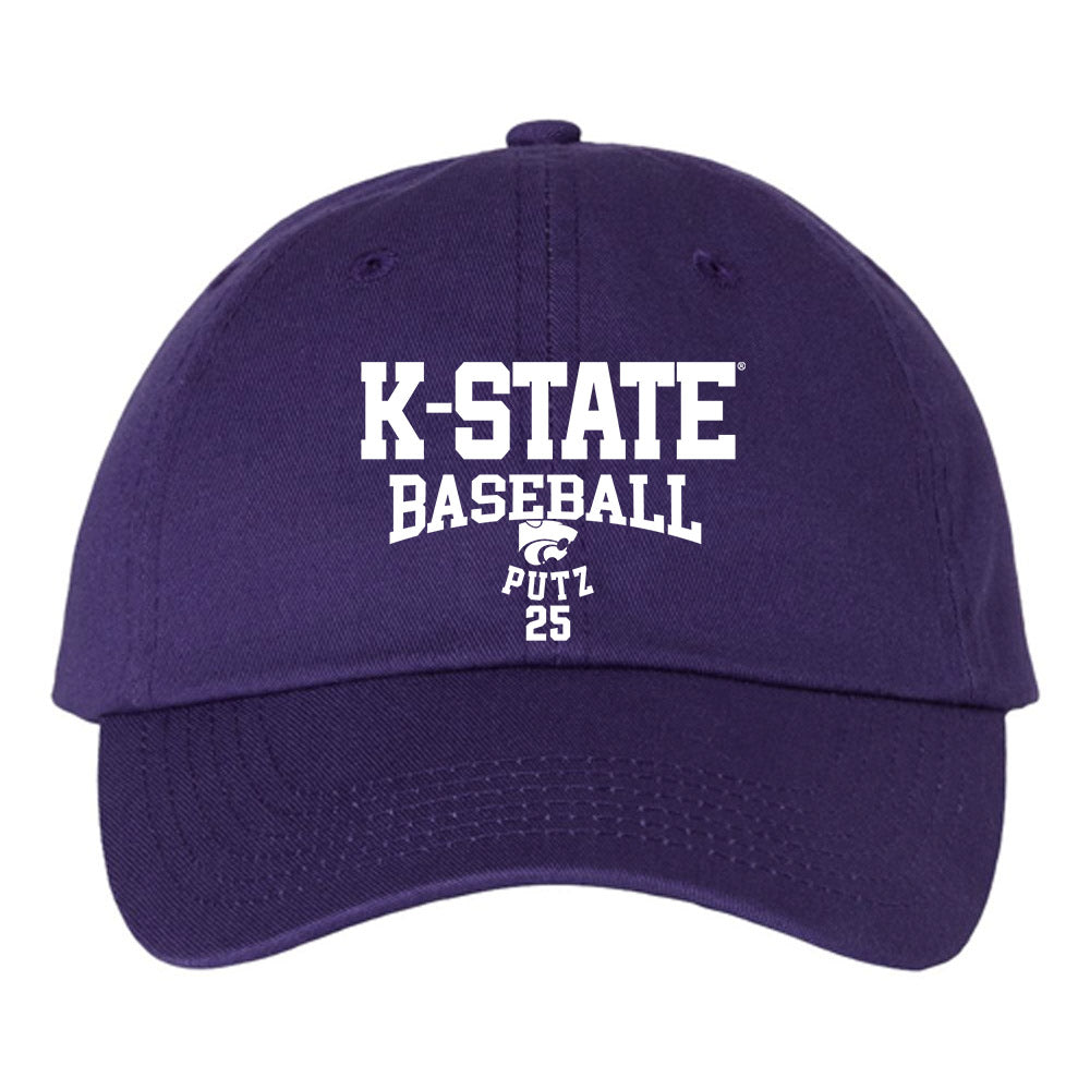 Kansas State - NCAA Baseball : Rohan Putz - Classic Dad Hat
