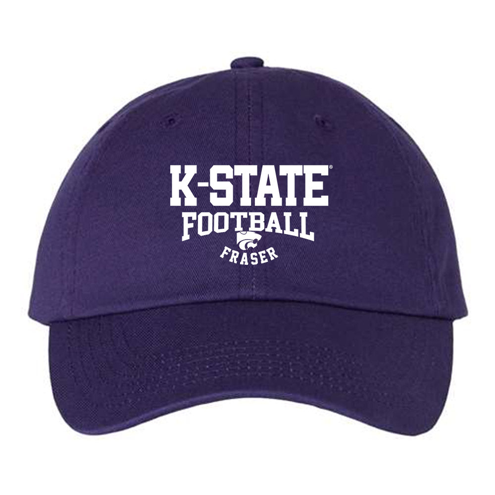 Kansas State - NCAA Football : Bennett Fraser - Dad Hat-0