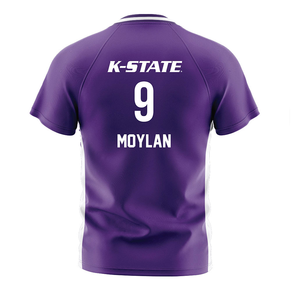 Kansas State - NCAA Women's Soccer : Lauren Moylan - Purple Soccer Jersey-1