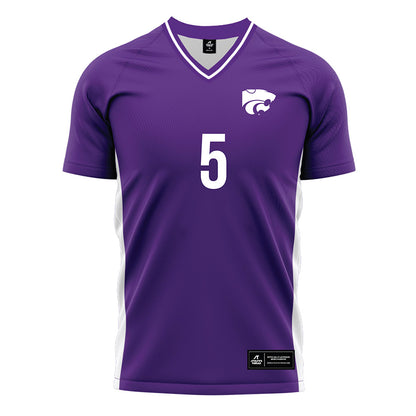 Kansas State - NCAA Women's Soccer : Sophie Simmons - Purple Soccer Jersey