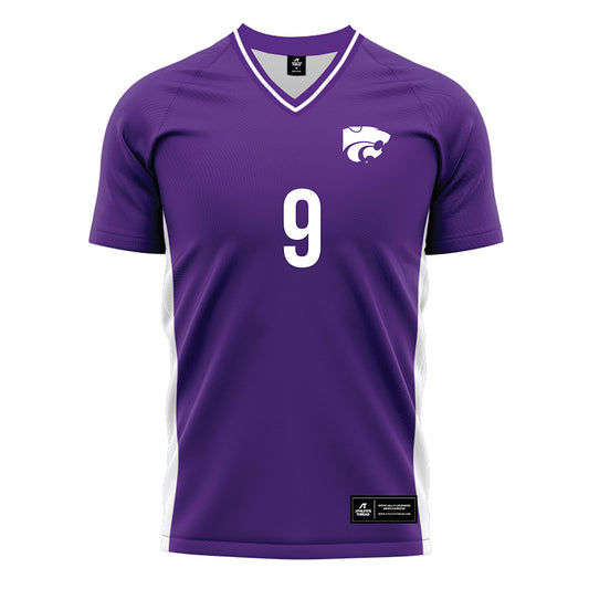 Kansas State - NCAA Women's Soccer : Lauren Moylan - Purple Soccer Jersey-0