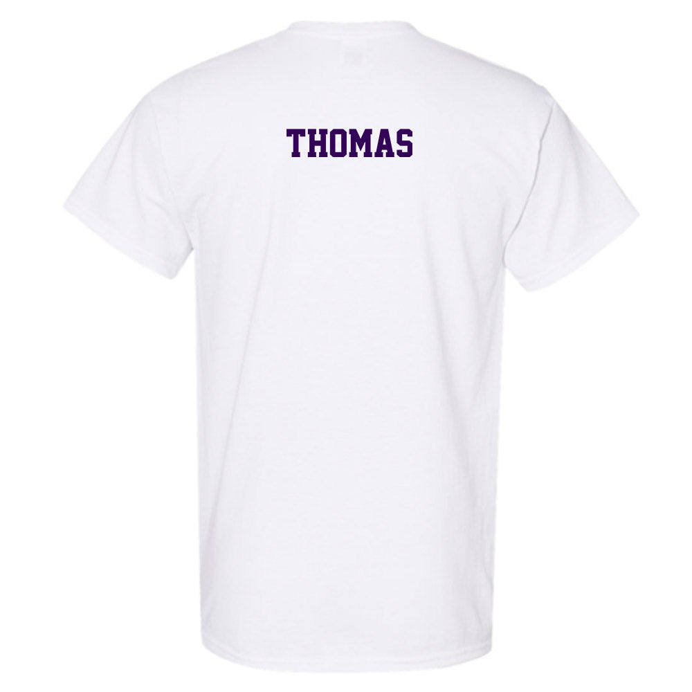 Kansas State - NCAA Women's Track & Field : Tesia Thomas - Sports Shersey T-Shirt-1