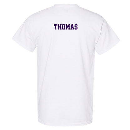 Kansas State - NCAA Women's Track & Field : Tesia Thomas - Sports Shersey T-Shirt-1