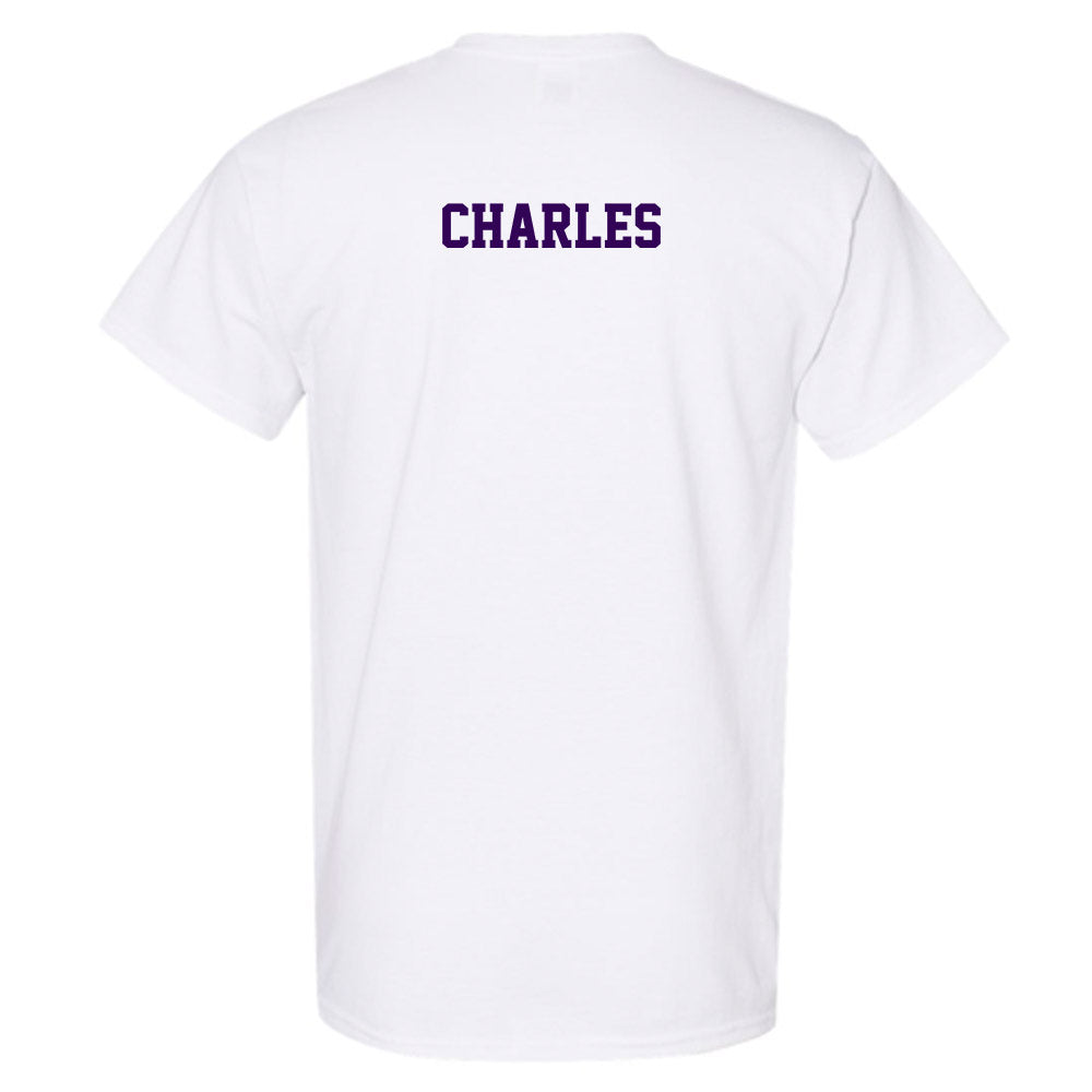 Kansas State - NCAA Men's Track & Field : Dorian Charles - Sports Shersey T-Shirt-1
