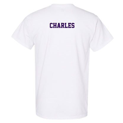 Kansas State - NCAA Men's Track & Field : Dorian Charles - Sports Shersey T-Shirt-1