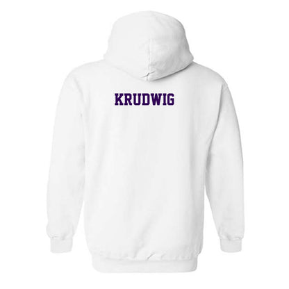 Kansas State - NCAA Men's Track & Field : Vance Krudwig - Sports Shersey Hooded Sweatshirt-1