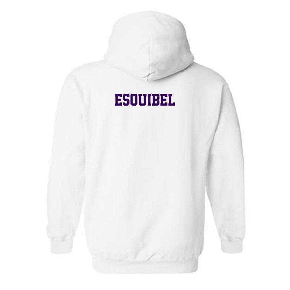 Kansas State - NCAA Men's Track & Field : Jackson Esquibel - Sports Shersey Hooded Sweatshirt-1