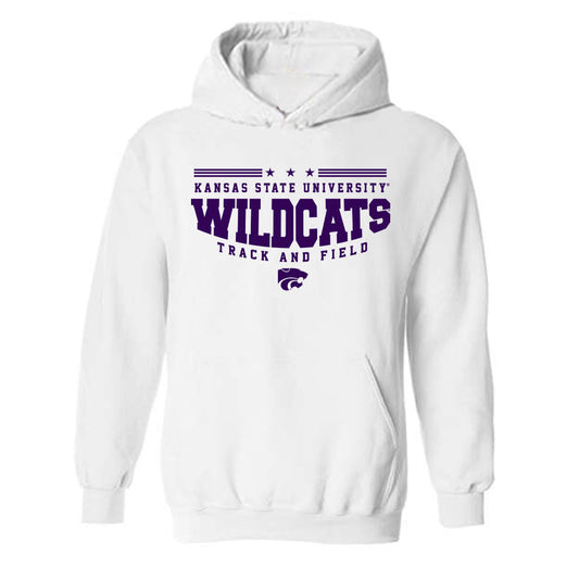 Kansas State - NCAA Men's Track & Field : Mattix DaCunha - Sports Shersey Hooded Sweatshirt-0