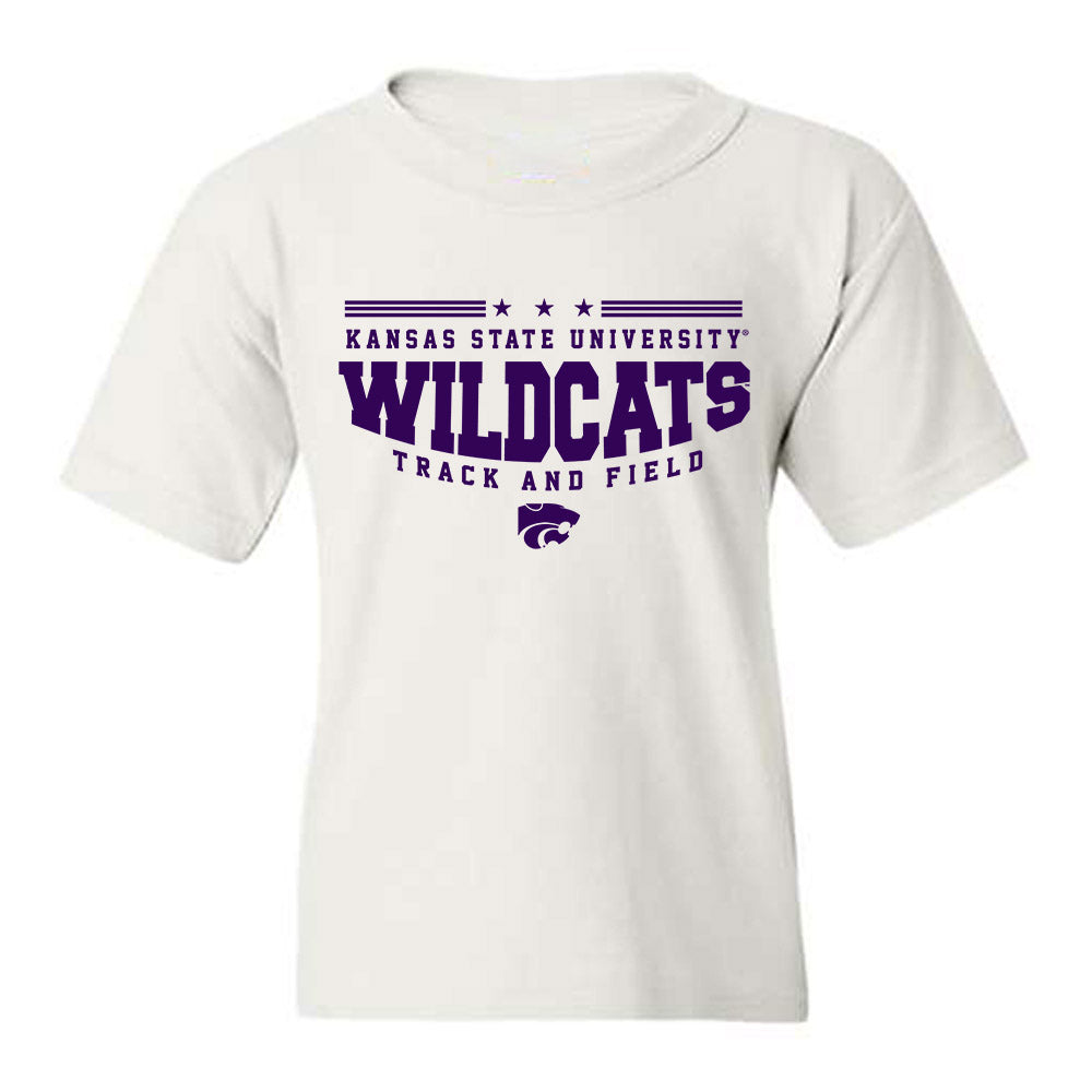 Kansas State - NCAA Women's Track & Field : Delaney Brinker - Sports Shersey Youth T-Shirt-0