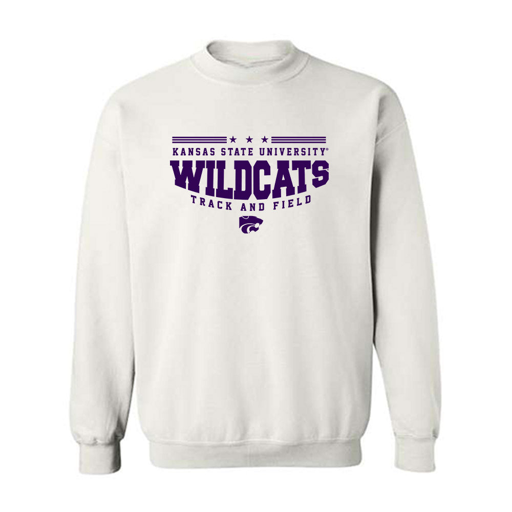 Kansas State - NCAA Men's Track & Field : Croix DaCunha - Sports Shersey Crewneck Sweatshirt-0