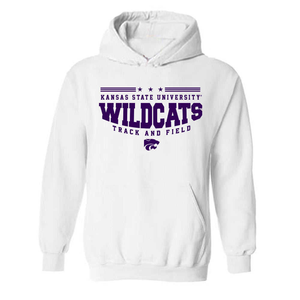 Kansas State - NCAA Men's Track & Field : Dorian Charles - Sports Shersey Hooded Sweatshirt-0