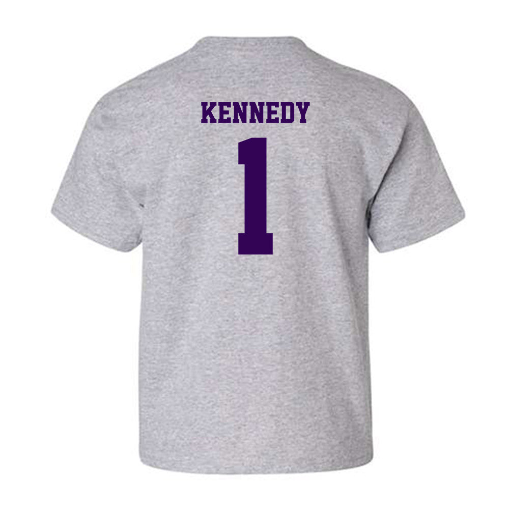 Kansas State - NCAA Baseball : Dee Kennedy - Sports Shersey Youth T-Shirt-1
