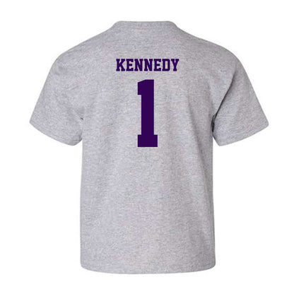 Kansas State - NCAA Baseball : Dee Kennedy - Sports Shersey Youth T-Shirt-1