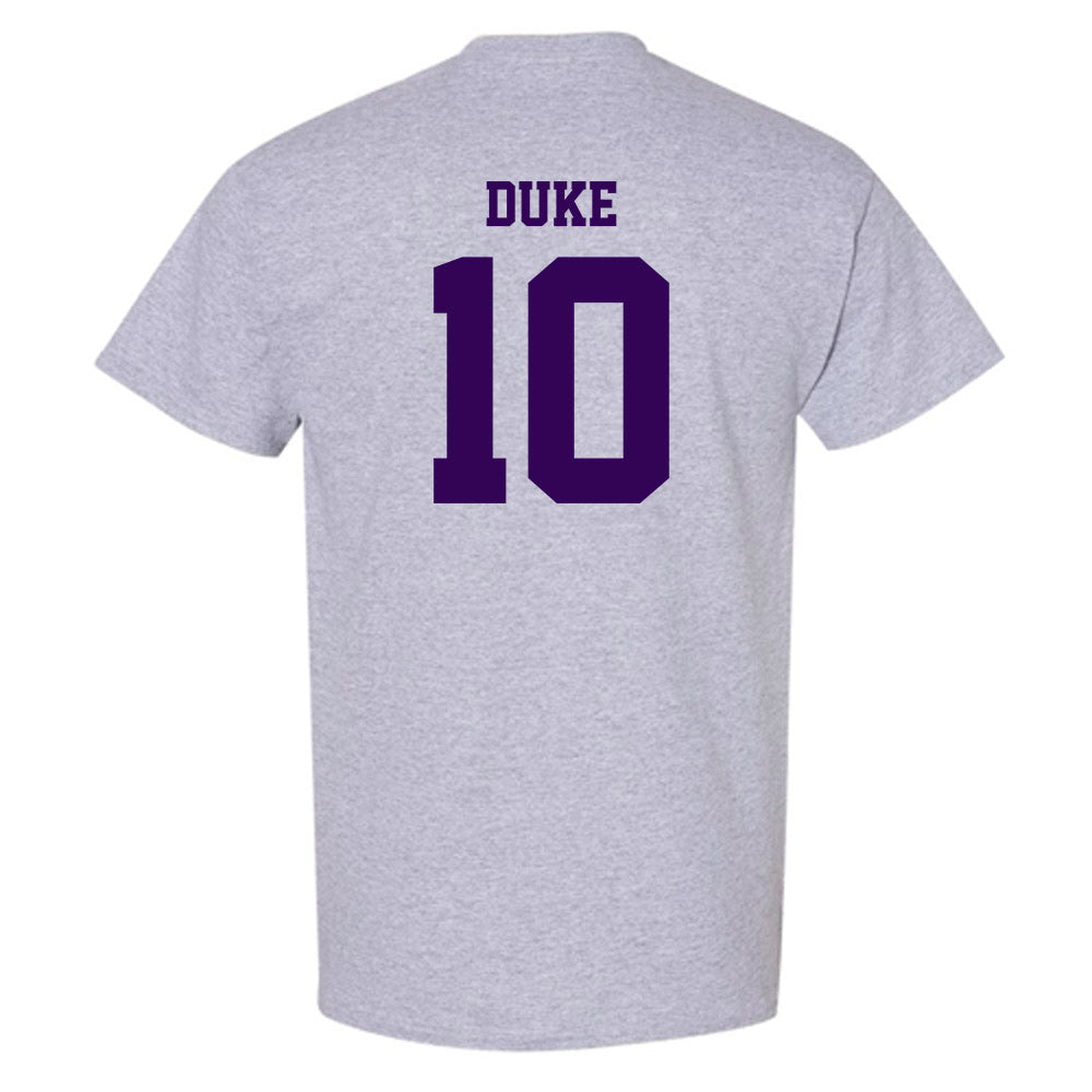 Kansas State - NCAA Baseball : Tanner Duke - Sports Shersey T-Shirt-1