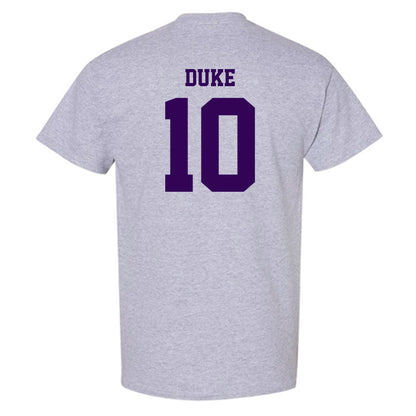 Kansas State - NCAA Baseball : Tanner Duke - Sports Shersey T-Shirt-1