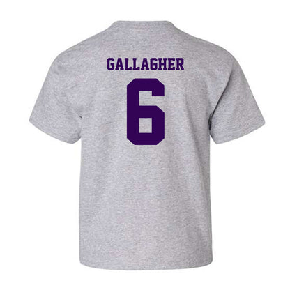 Kansas State - NCAA Baseball : Grant Gallagher - Sports Shersey Youth T-Shirt-1