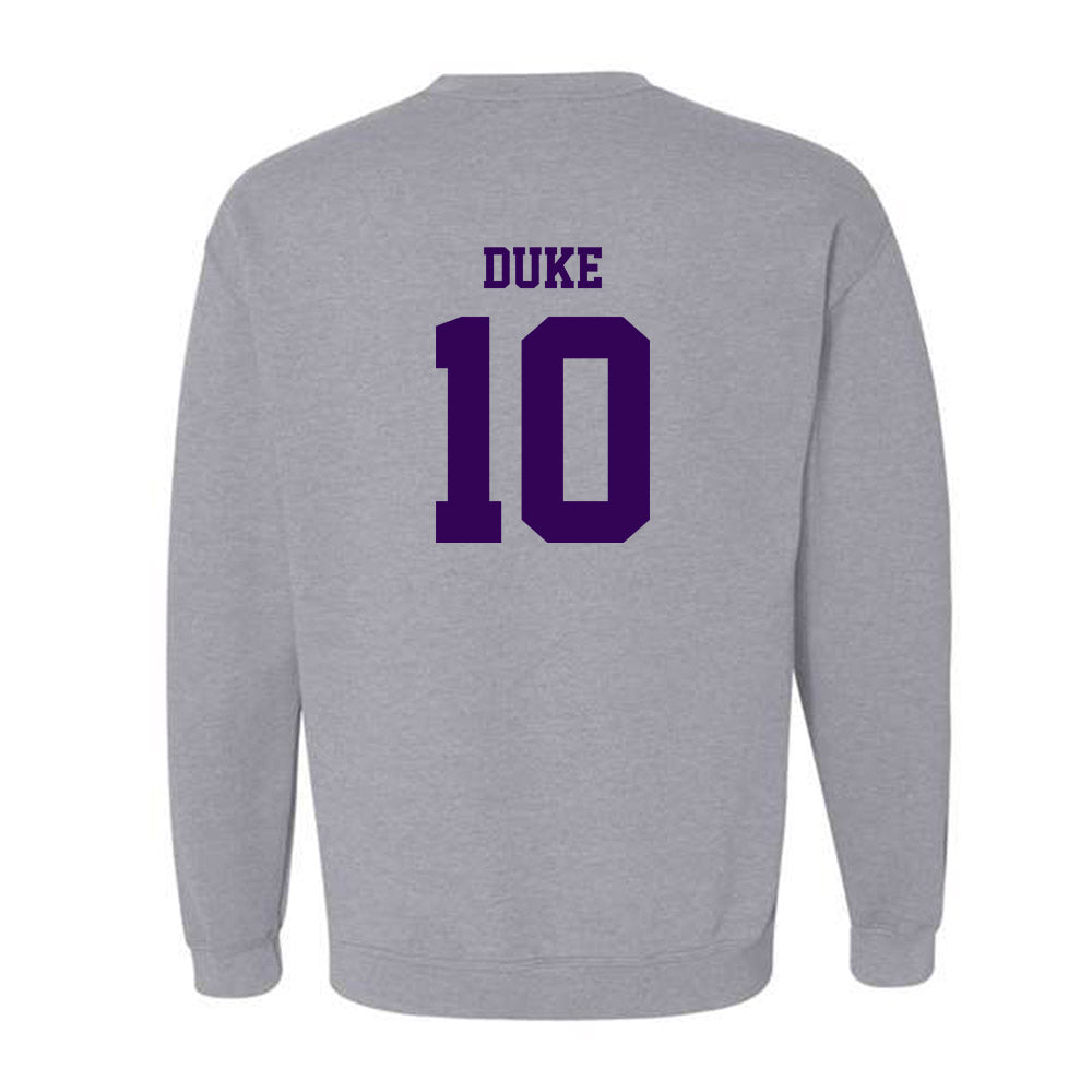 Kansas State - NCAA Baseball : Tanner Duke - Sports Shersey Crewneck Sweatshirt-1