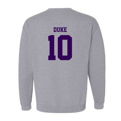 Kansas State - NCAA Baseball : Tanner Duke - Sports Shersey Crewneck Sweatshirt-1