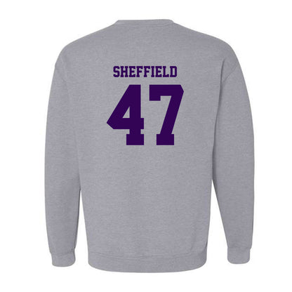 Kansas State - NCAA Baseball : Lincoln Sheffield - Sports Shersey Crewneck Sweatshirt-1