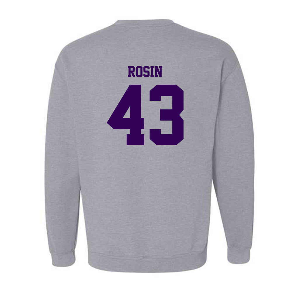 Kansas State - NCAA Baseball : Ben Rosin - Sports Shersey Crewneck Sweatshirt-1