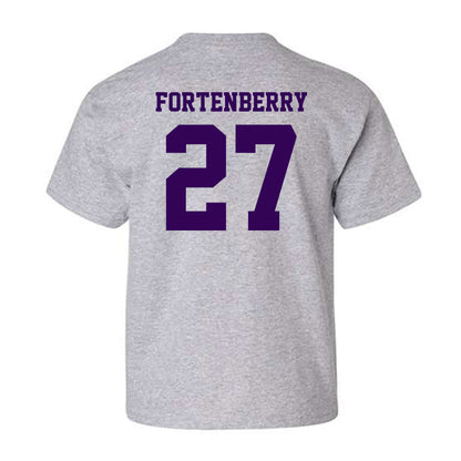 Kansas State - NCAA Baseball : Robert Fortenberry - Sports Shersey Youth T-Shirt-1