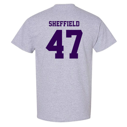 Kansas State - NCAA Baseball : Lincoln Sheffield - Sports Shersey T-Shirt-1