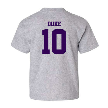 Kansas State - NCAA Baseball : Tanner Duke - Sports Shersey Youth T-Shirt-1