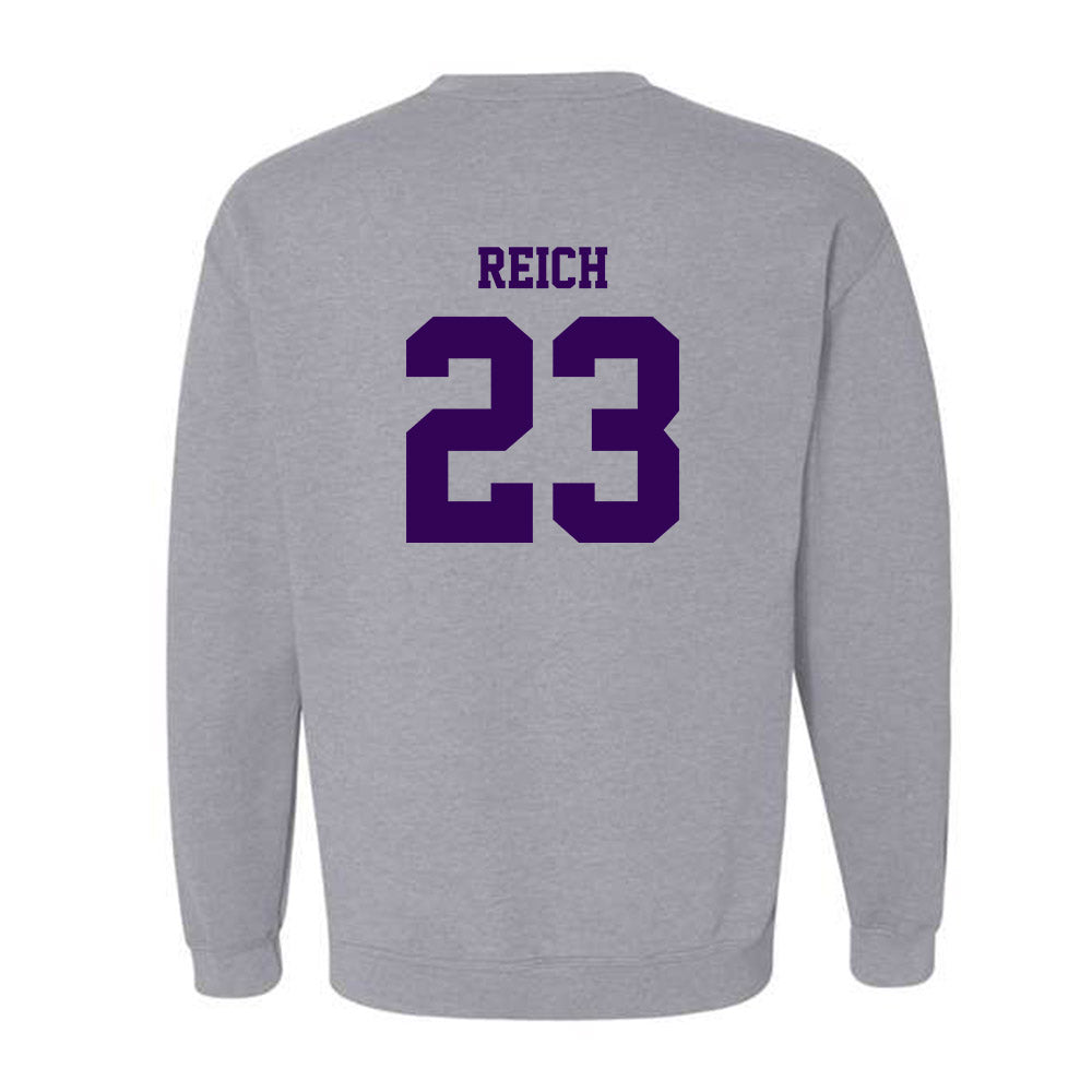 Kansas State - NCAA Baseball : Jonah Reich - Sports Shersey Crewneck Sweatshirt-1